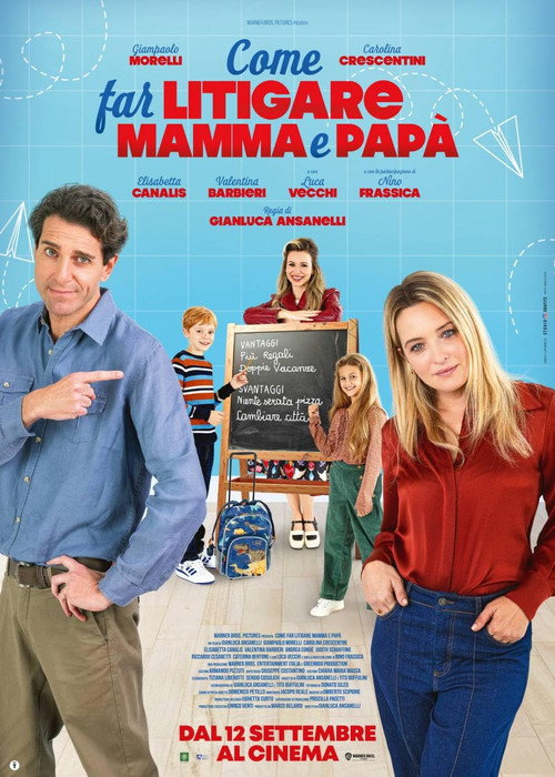 Movie poster for Come far litigare mamma e papà (2024)