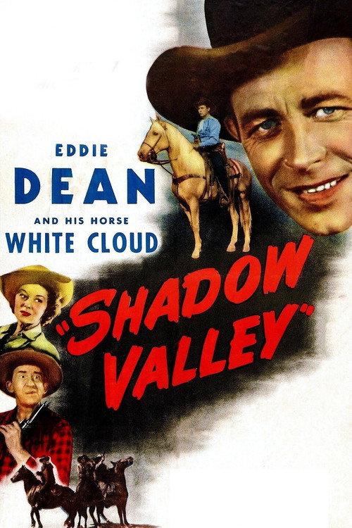 Movie poster for Shadow Valley (1947)