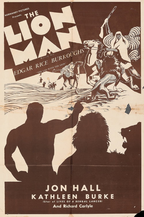 Movie poster for The Lion Man (1936)