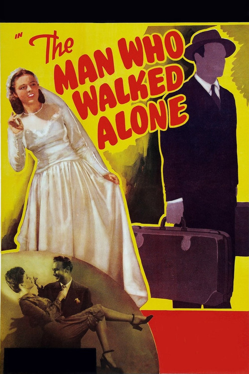 Movie poster for The Man Who Walked Alone (1945)