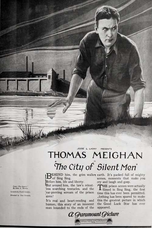 Movie poster for The City of Silent Men (1921)