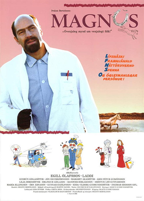 Movie poster for Magnús (1989)
