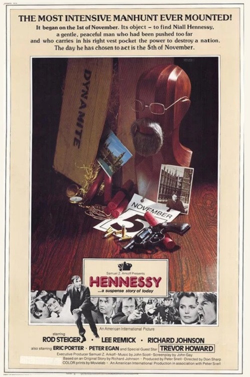 Movie poster for Hennessy (1975)