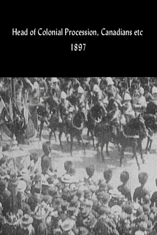 Movie poster for Head of Colonial Procession (1897)