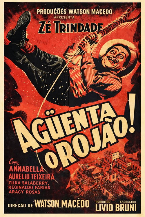 Movie poster for Aguenta o Rojão (1958)
