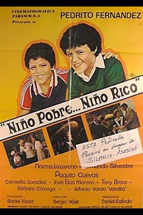 Movie poster for Niño pobre, niño rico (1983)