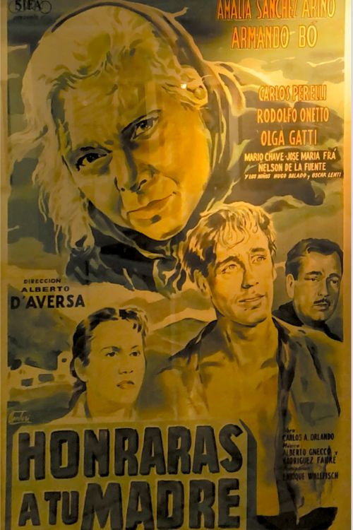 Movie poster for Honrarás a tu madre (1953)