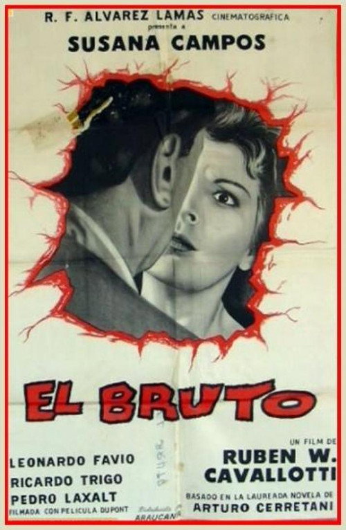 Movie poster for El bruto (1962)