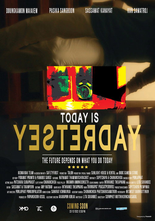 Movie poster for Today is Yesterday (2022)