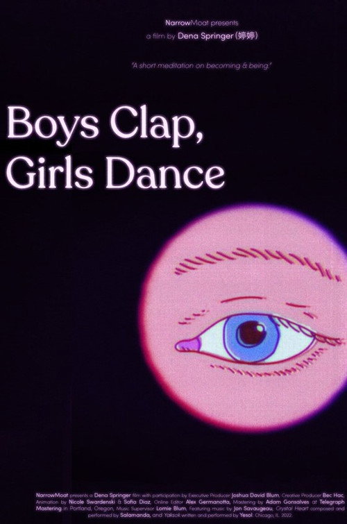 Movie poster for Boys Clap, Girls Dance (2022)