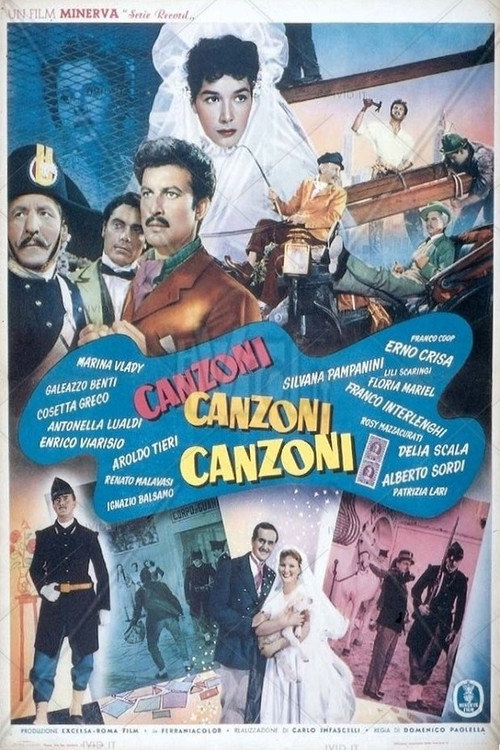 Movie poster for Cavalcade of Song (1953)