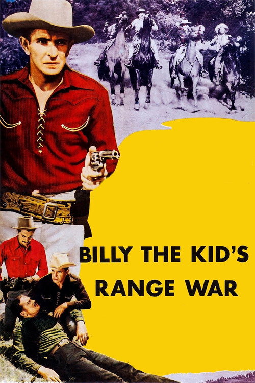 Movie poster for Billy the Kid's Range War (1941)