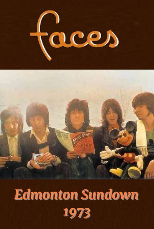 Movie poster for Faces: Live at Edmonton Sundown (1973)