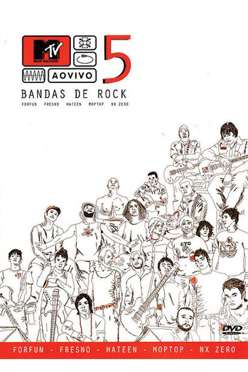 Movie poster for MTV Ao Vivo: 5 Bandas De Rock (2007)