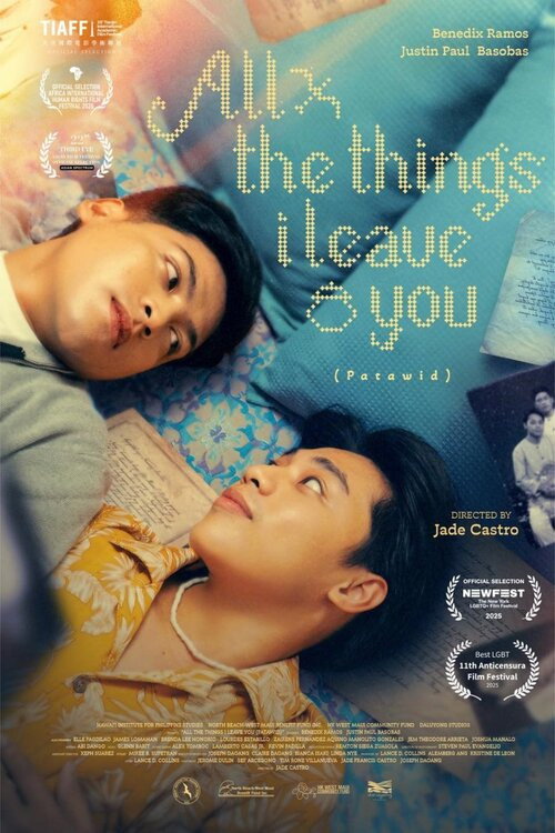 Movie poster for All the Things I Leave You (2025)