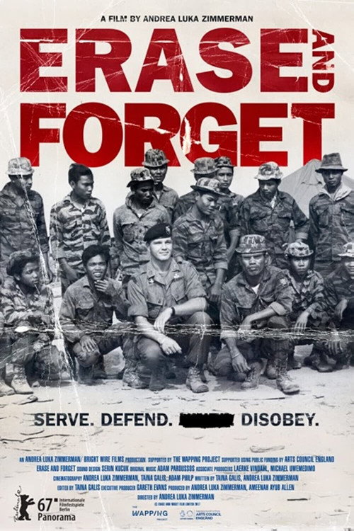 Movie poster for Erase and Forget (2017)