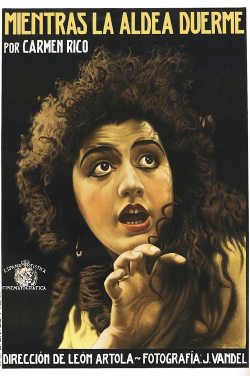Movie poster for Mientras la aldea duerme (1927)