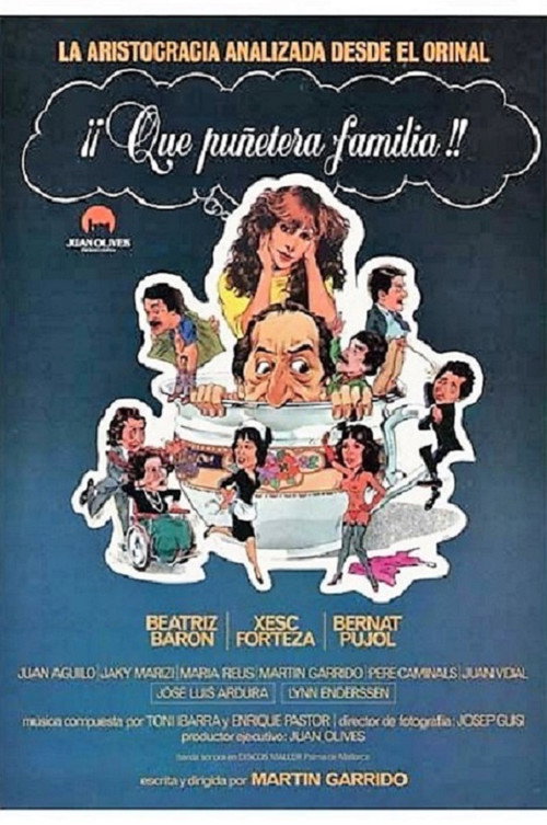 Movie poster for Qué puñetera familia (1981)
