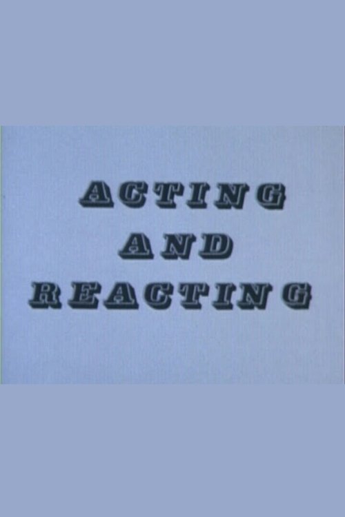 Movie poster for Acting and Reacting (1978)