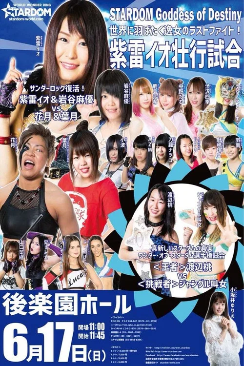 Movie poster for Stardom Goddesses of Destiny (2018)