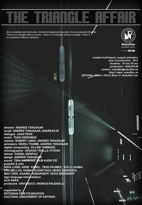 Movie poster for The Triangle Affair (2012)
