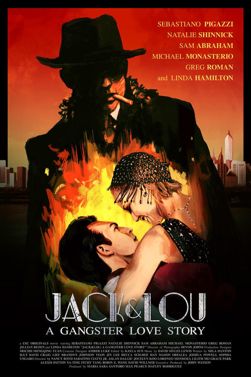 Movie poster for Jack & Lou: A Gangster Love Story (2025)