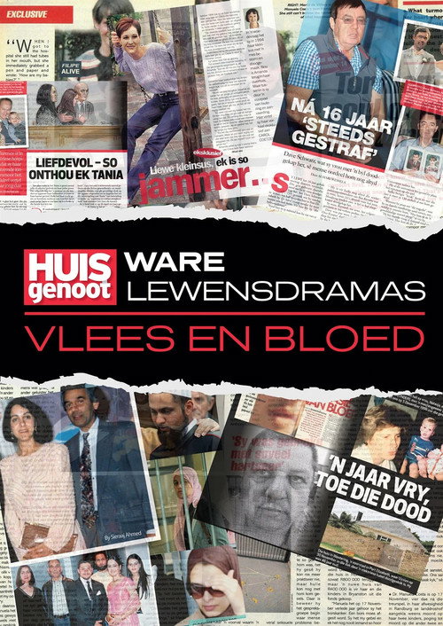 Series poster for Huisgenoot Ware Lewensdramas: Vlees en Bloed (2022)