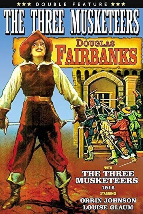Movie poster for The Three Musketeers (1916)