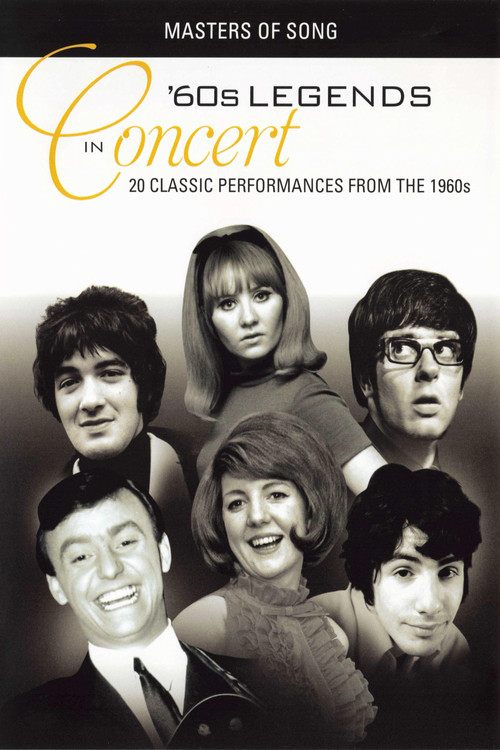 Movie poster for 60s Legends in Concert