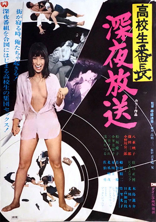 Movie poster for Midnight Disk Jockey (1970)