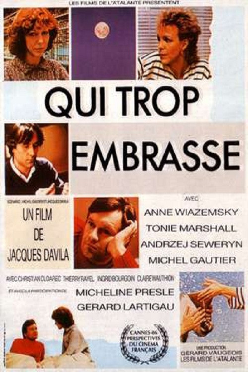 Movie poster for Qui trop embrasse... (1986)