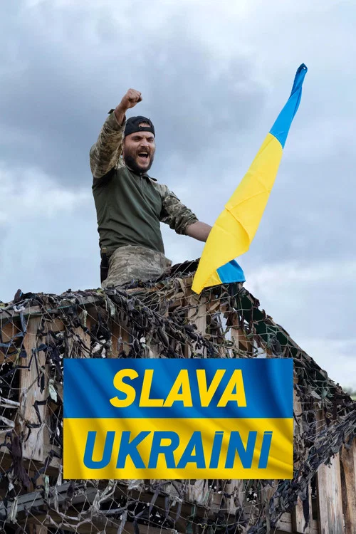 Movie poster for Slava Ukraini (2023)