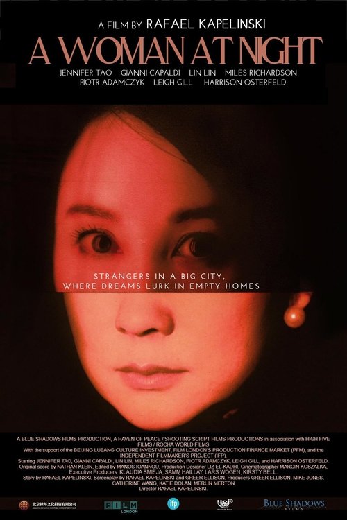 Movie poster for A Woman at Night (2021)