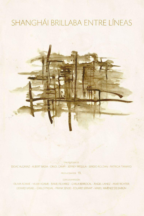 Movie poster for Shanghái brillaba entre líneas (2020)