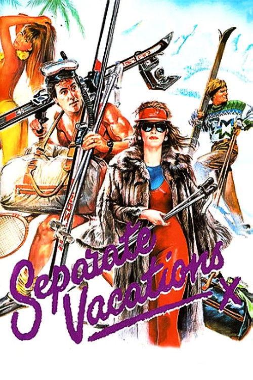 Movie poster for Separate Vacations (1986)