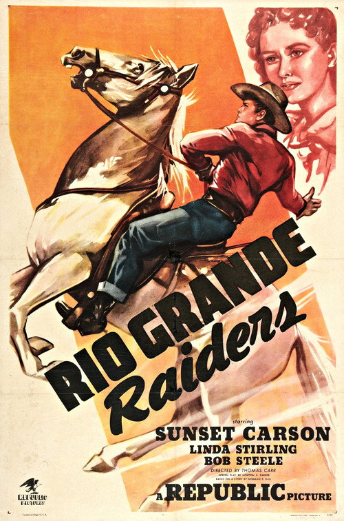Movie poster for Rio Grande Raiders (1946)