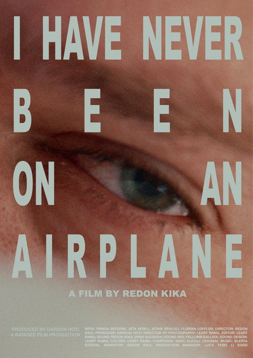 Movie poster for I Have Never Been on an Airplane (2025)