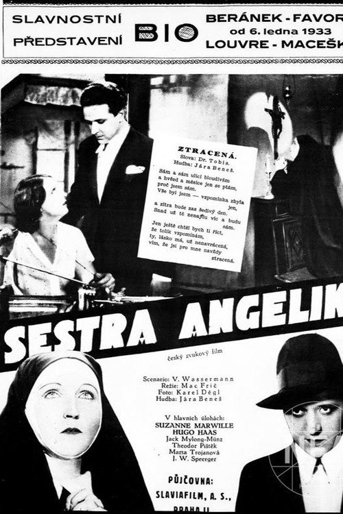 Movie poster for Sister Angelika (1932)