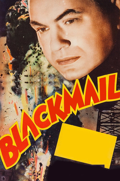 Movie poster for Blackmail (1939)