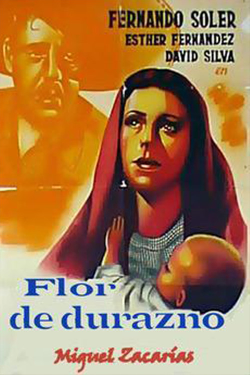 Movie poster for Flor de durazno (1945)