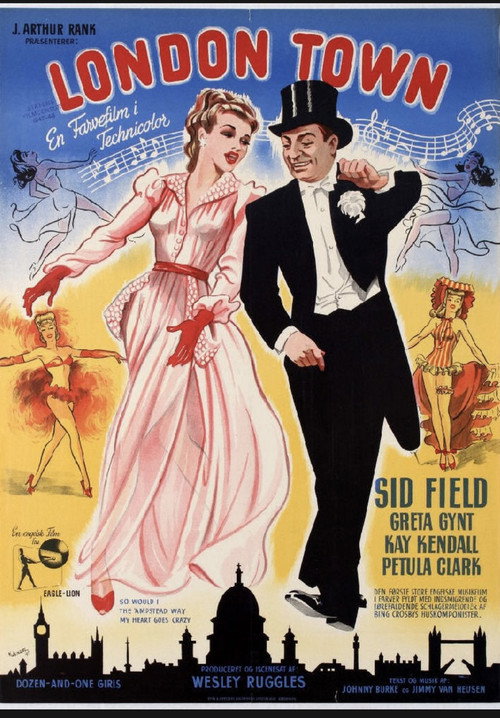 Movie poster for London Town (1946)