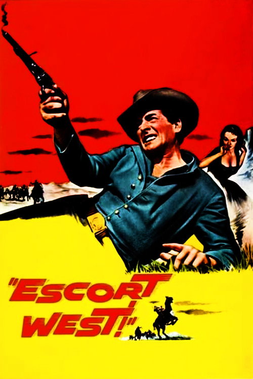 Movie poster for Escort West (1959)