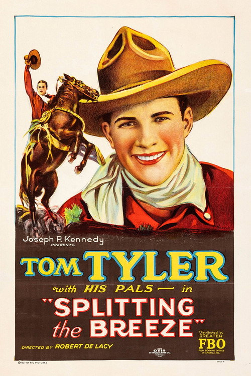 Movie poster for Splitting the Breeze (1927)