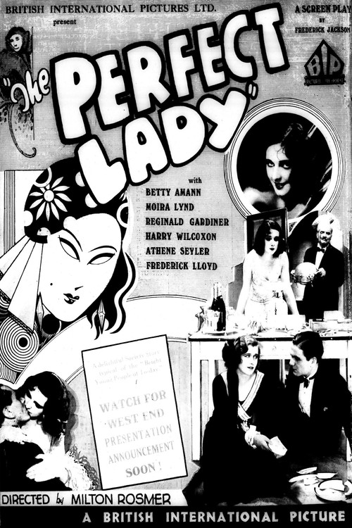 Movie poster for The Perfect Lady (1931)