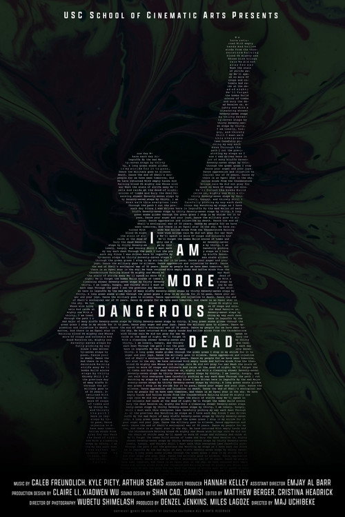 Movie poster for I Am More Dangerous Dead (2023)