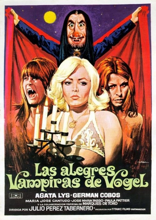 Movie poster for The Lively Vampires of Vögel (1975)