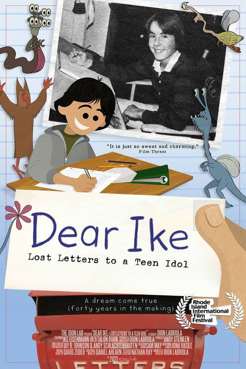 Movie poster for Dear Ike: Lost Letters to a Teen Idol (2021)
