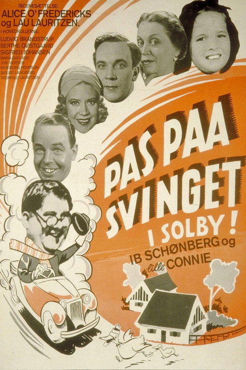 Movie poster for Pas paa svinget i Solby (1940)