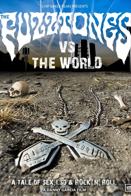 Movie poster for The Fuzztones vs the World (2025)