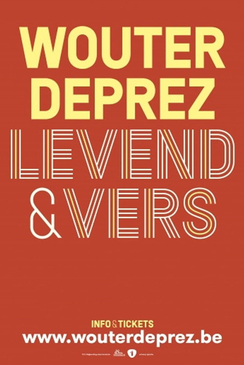 Movie poster for Wouter Deprez: Levend & Vers (2019)